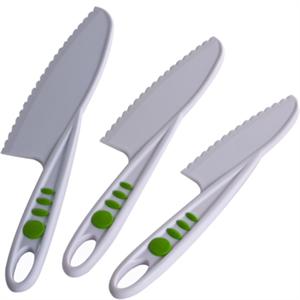 Kids 3 Piece Nylon Knife Set