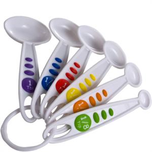 6 Piece Kids Measuring Spoon Set