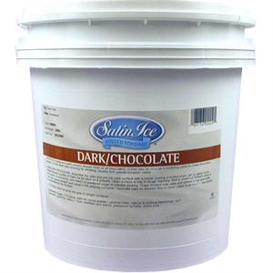 Satin Ice Dark Chocolate Rolled Fondant 20 Lb