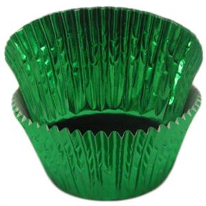 Green Foil Standard Baking Cups