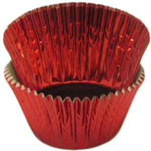 Red Foil Standard Baking Cups