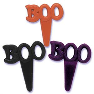 Boo Puffy Cupcake Picks