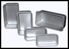 Fat Daddio's Natural Aluminum Loaf Pans