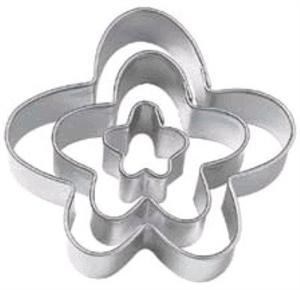 Funny Flower Fondant Cutters