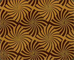 Gold Spiral Burst Transfer Sheet
