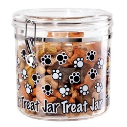 Paw Prints Airtight Acrylic Canister