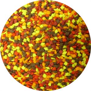 Mini Autumn Leaves Shaped Sprinkles