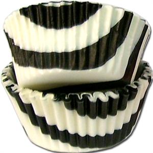 Black Zebra Mini #5 Baking & Candy Cup