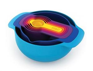 Nest 7 Plus Compact 7 Piece Mixing Bowl-Measuring Set
