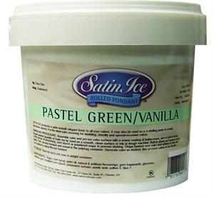 Satin Ice Pastel Green Rolled Fondant 5 Lb