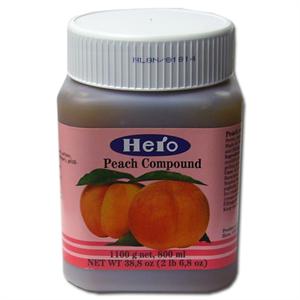 Hero Peach Fruit Compound - 2.68 Pounds