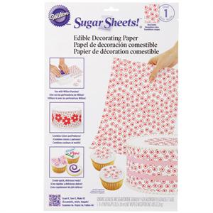 Patterned Sugar Sheets Edible Decorating Paper