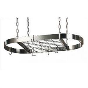 Rogar Large Oval Pot Racks With Grid