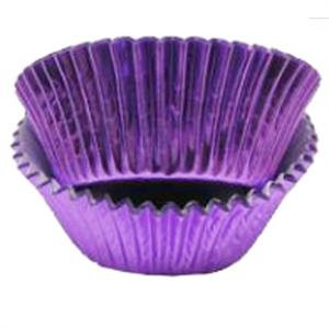 Purple Foil Standard Baking Cups
