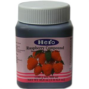 Hero Raspberry Fruit Compound - 2.68 Pounds