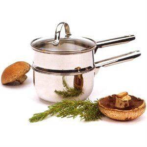 RSVP 1 Quart Stainless Steel Double Boiler