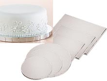 Wilton Silver Cake Bases