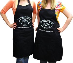 TBK Solid Color Black Apron