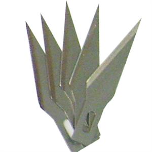 Stainless Steel Utility Knife Replacement Blades 5-pk.