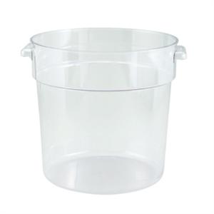 NSF Polycarbonate 18 Quart Round Storage Container