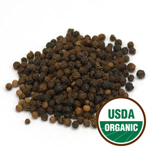 Organic Black Tellicherry Peppercorns 2.67 oz.