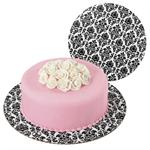 Damask Fashion Cake Boards