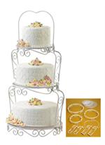 Graceful Tiers Cake Stand