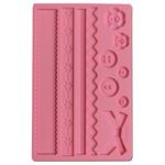 Wilton Fabric Designs Flexible Fondant & Gum Paste Mold