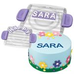 Spell-N-Stamp Cake Stamping Block