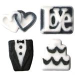 Wedding Assortment Sugar Decorations
