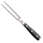 Wusthof Classic Ikon 6 Inch Straight Meat Fork, Double Bolster