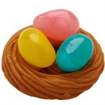 Nest with Jelly Beans Royal Icing Decorations