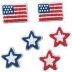 Stars And Stripes Icing Decorations