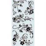 Inkadinkado Clear Stamp Floral Flourishes Set