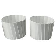 Welcome Home Brands White Pleated Baking Cups 