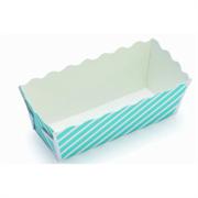 Welcome Home Brands Blue Stripe Medium Loaf Baking Mold