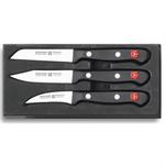 Wusthof Gourmet Three Piece Paring Knife Set
