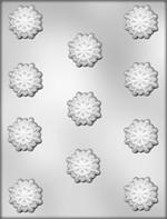 1in Snowflake Chocolate Mold