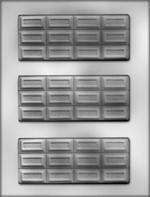 2in x  5in Break Apart Bar Chocolate Mold