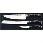 Wusthof Classic Ikon Three Piece Starter Set