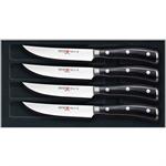 Wusthof Classic Ikon Four Piece Steak Knife Set
