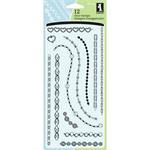 Inkadinkado Clear Stamp Chain Reaction Set