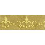 Fleur De Lis Side Cake Stencil 6in x 18in