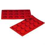 Fat Daddio's Silicone 15 Cavity Tartlet Mold