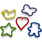 Kids 5 Piece Cookie Cutter Set