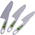 Kids 3 Piece Nylon Knife Set