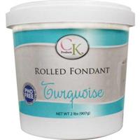 CK Products Turquoise Rolled Fondant 2 lb