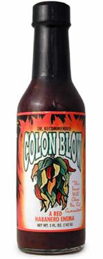 Colon Blow Hot Sauce 5 oz.