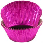 Fuschia Pink Foil Standard Baking Cups