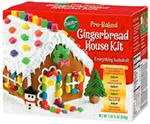 Pre-Baked & Pre-Assembled Gingerbread House Kit